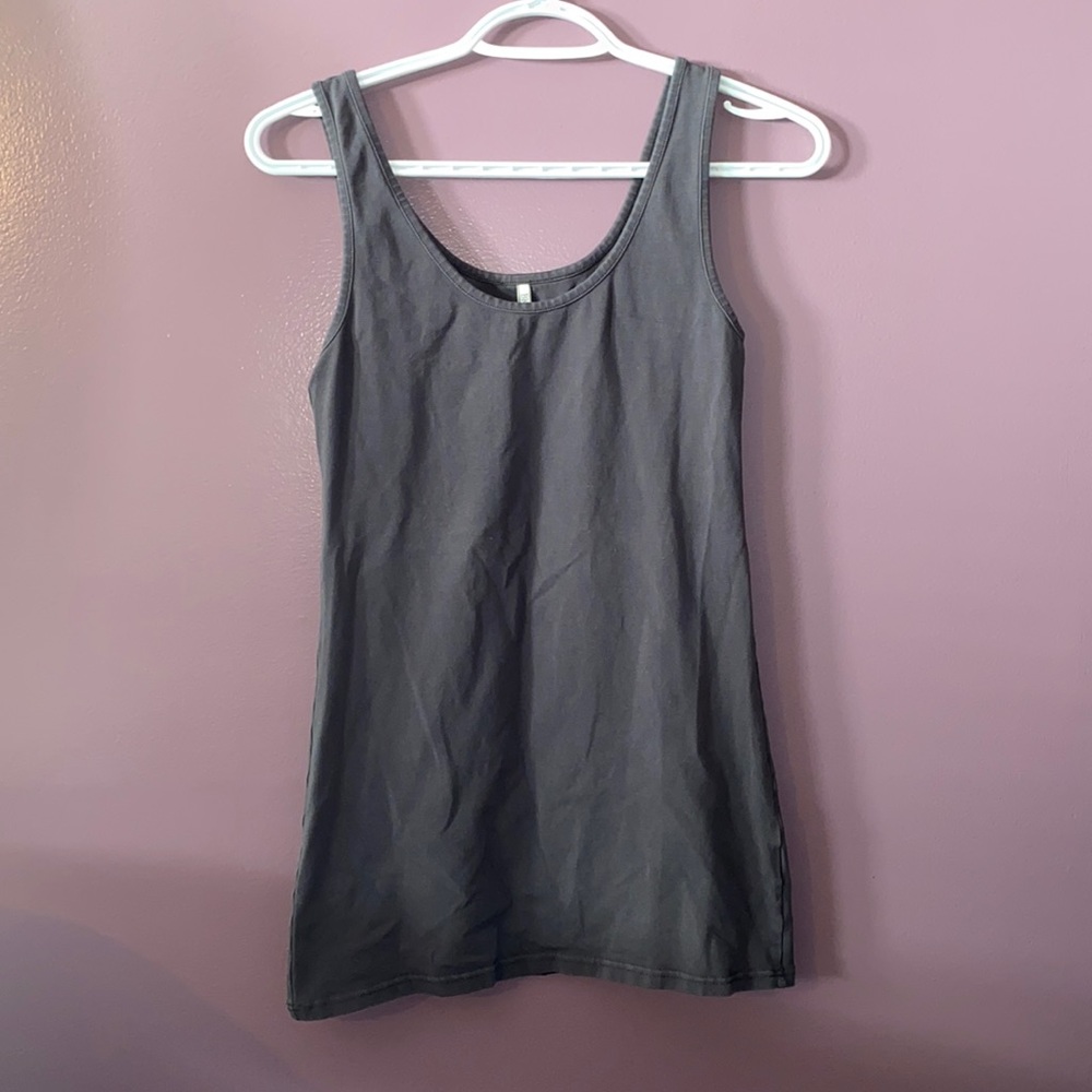 BKE charcoal grey tank top.
